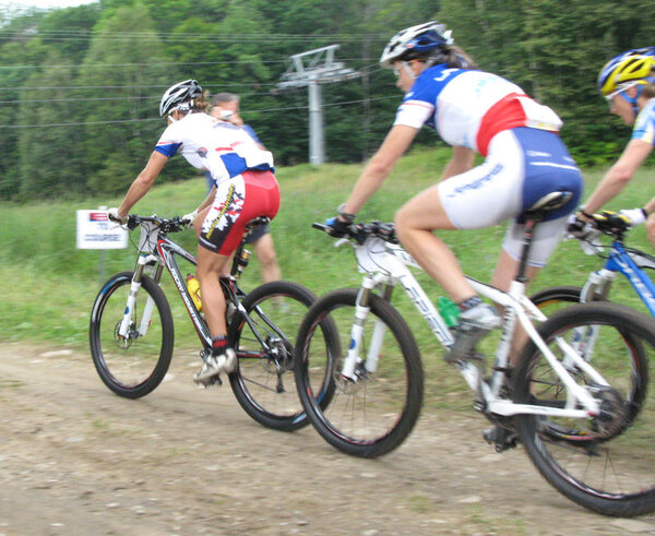2009 Vertex Team, M-H Premont, Mont-St-Anne July 08.jpg