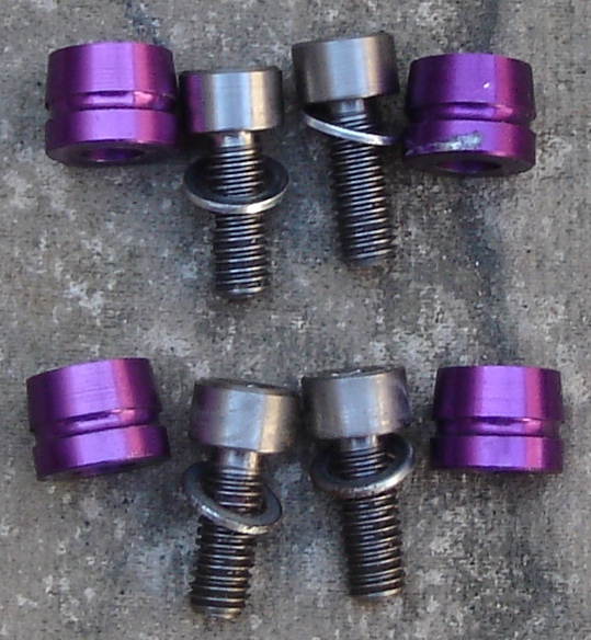 Titanium brake bolts - purple caps (1).JPG