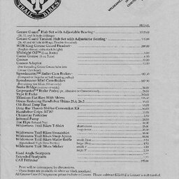 1992 WTB Price List FEB