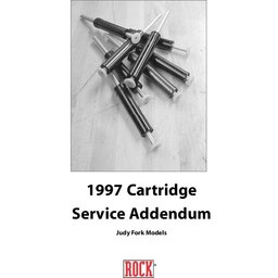 1997 Rock Shox Judy Cartridge Service Guide