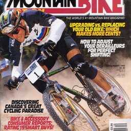 1992.12 Mountain Bike Action Cover