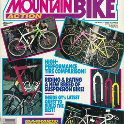 1990.01 Mountain Bike Action Issue Cover