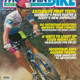 1988.11 Mountain Bike Action Issue Cover