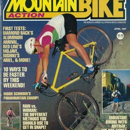 1987.04 Mountain Bike Action Issue Cover