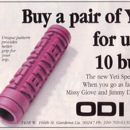 ODI Yeti Grips Advert