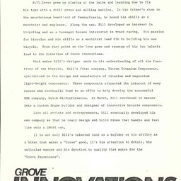 1988 Grove Innovations Catalogue