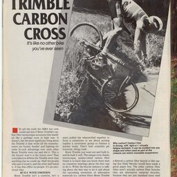 1988 Trimble Carbon Cross MBA Review