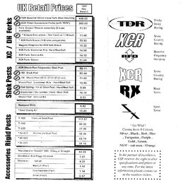 1997 February USE Price List