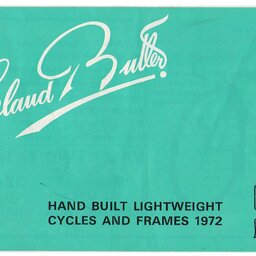 1972 Claud Butler Catalogue