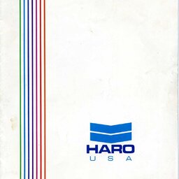 1984 Haro BMX Catalogue