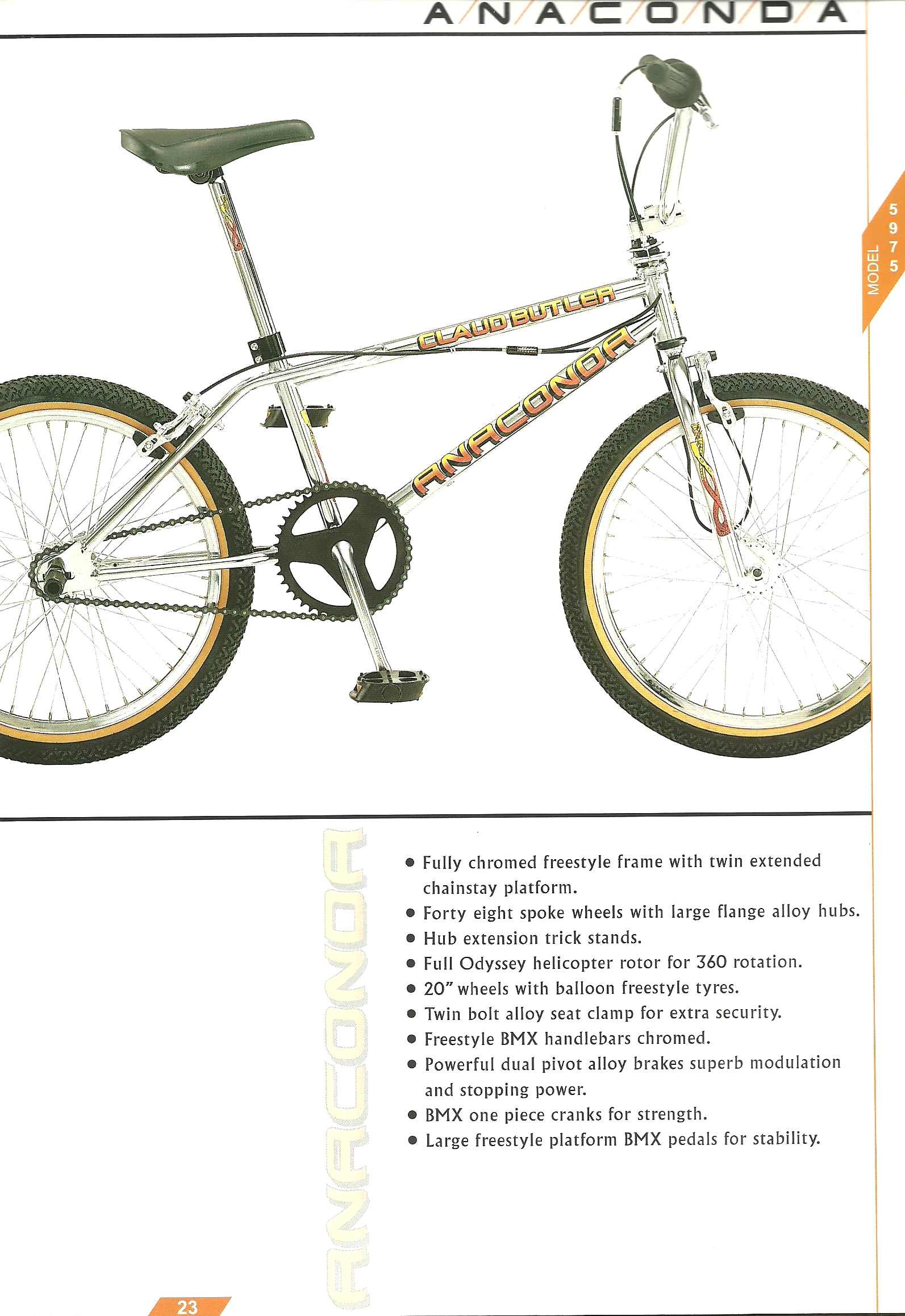 anaconda bike seat
