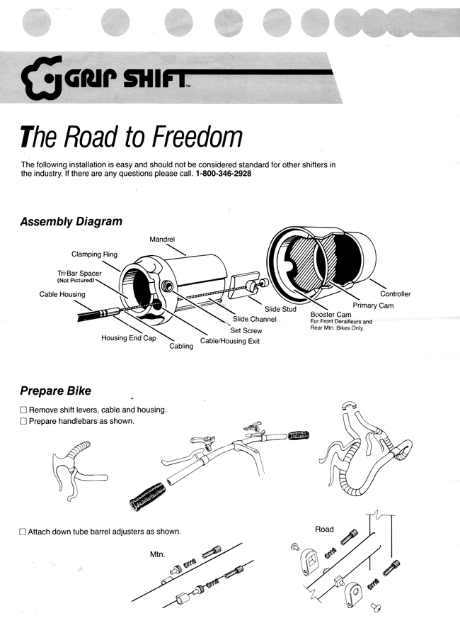 Blowout diagrams CX Retrobike