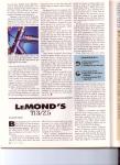 Lemond Titanium and Carbon review Bicycling 1992 page 3