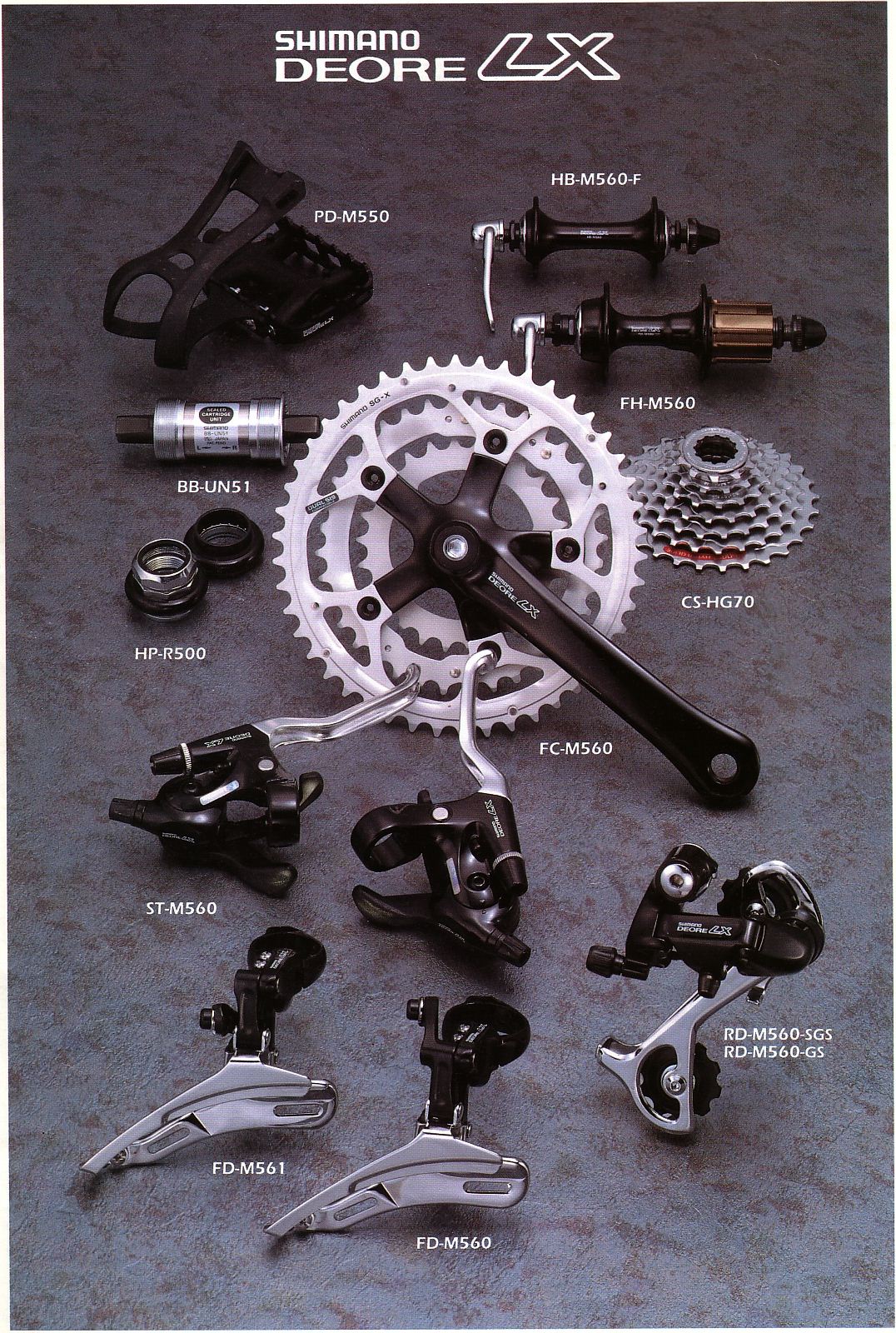 fragment Langwerpig Luchtvaart Deore LX | Shimano Catalogue 1994 | Retrobike
