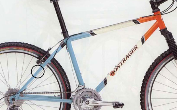 1998 Bontrager Privateer frame | Bontrager | Retrobike
