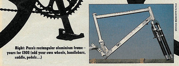 Pace full suspension XC bike
