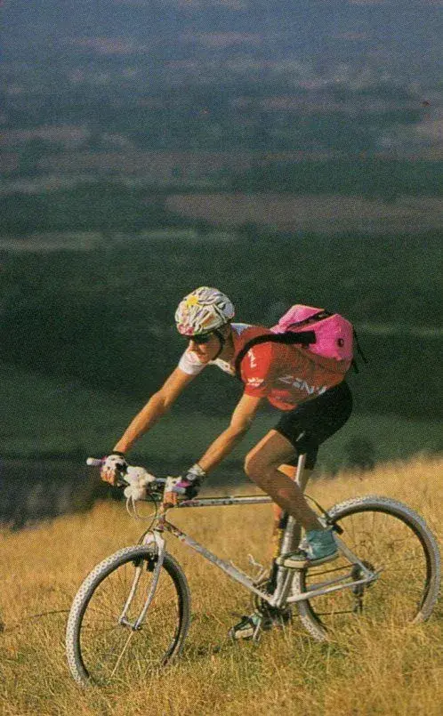 Jo Burt, on his custom painted Zinn.webp