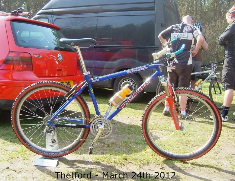 My new build Kona's first ride at Thetford.webp