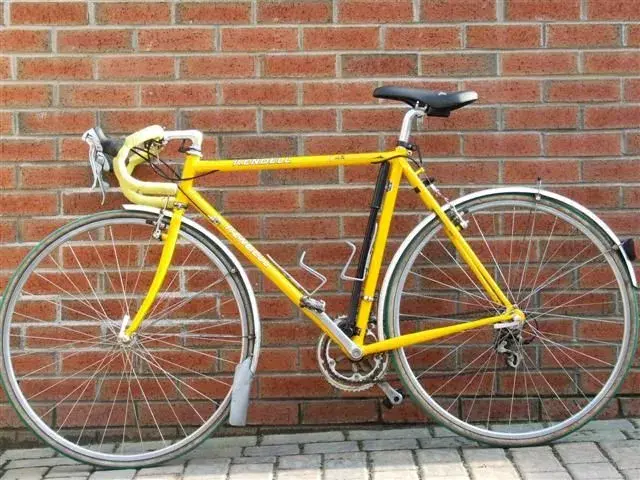 Cycling. 2007. Yellow Bike. 1.webp