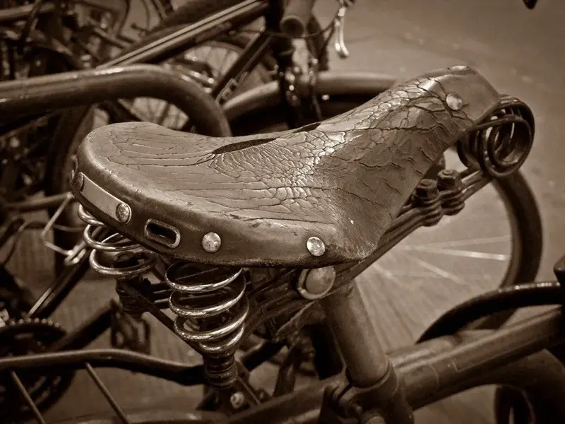 Bikes in Manchester 3 Sepia.webp