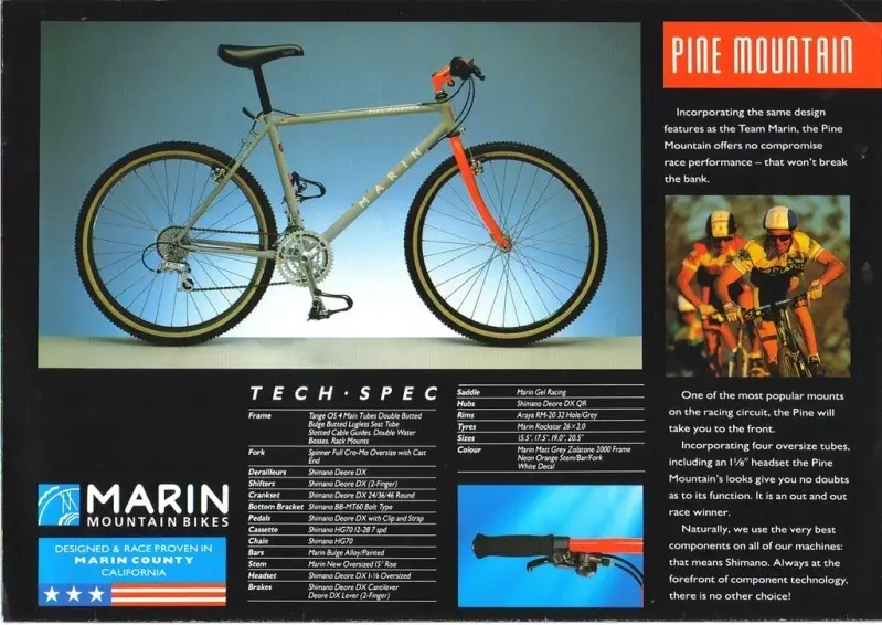 Upload and request of 1989 and 1990 Marin catalogue Retrobike