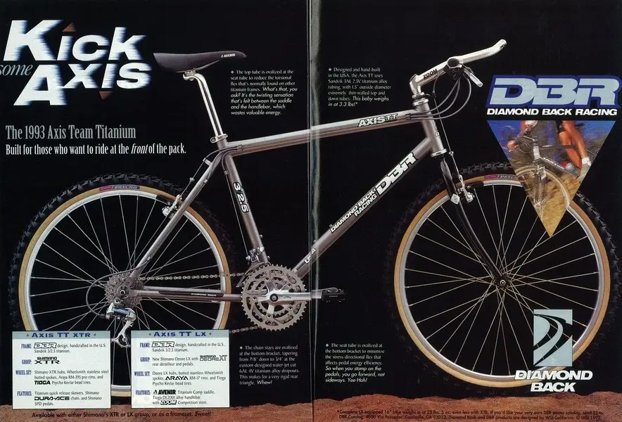DBR Axis TT 1993 project Retrobike