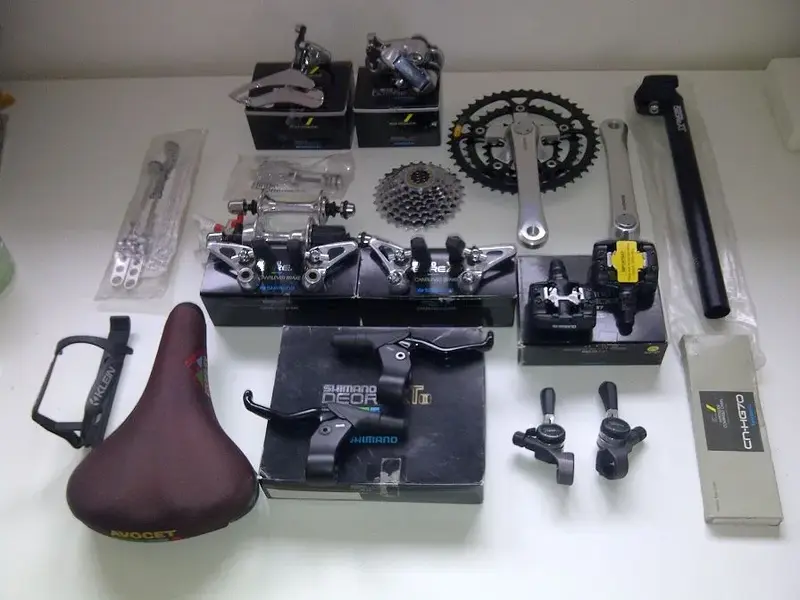 Shimano XT 730 group complete.webp