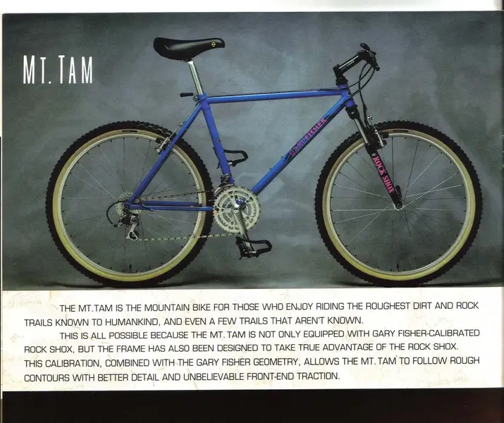 Rare 1991 Gary Fisher Mt Tam with RS1 Retrobike