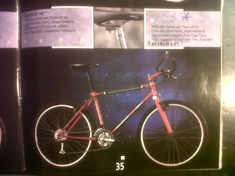 Dynatech Diablo LX 1994 consider to sell Retrobike