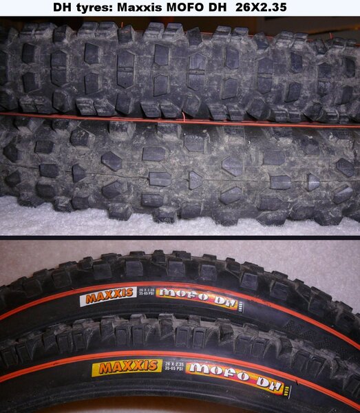 DH tyres  Maxxis MOFO DH.jpg