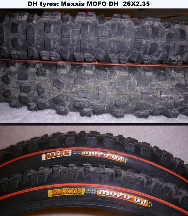 DH tyres  Maxxis MOFO DH.webp