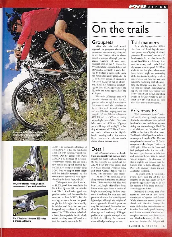 Orange bikes review 6 - Nov 1996.webp