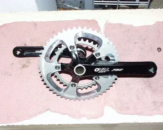Oval Concepts 730 Double Road Crank Mint.webp