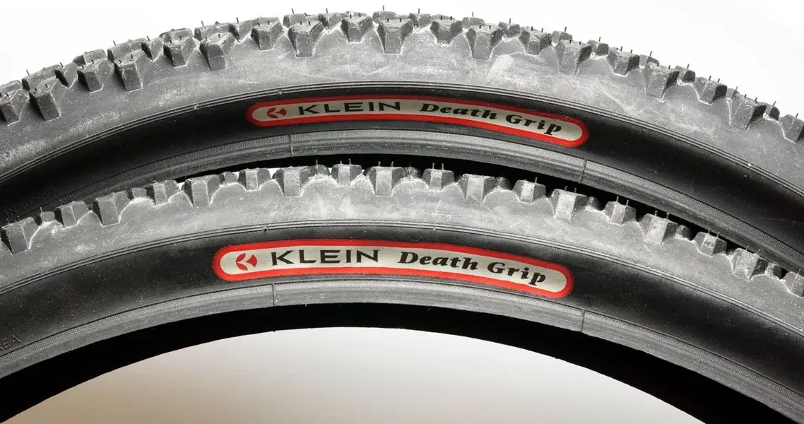 Klein Death Grip tyres.webp