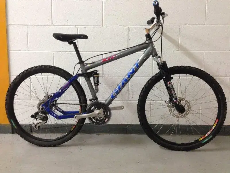 Giant XTC full sus. 1998 9 Retrobike