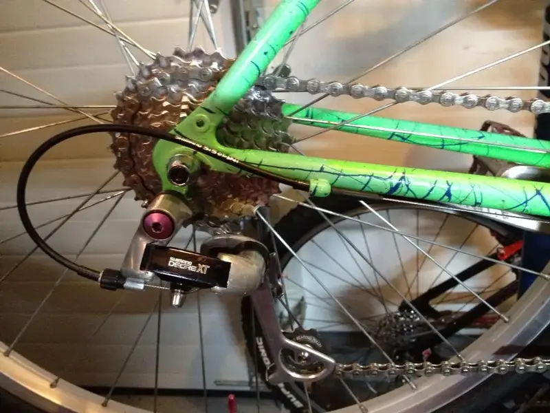 Shimano DX & XT drivetrain.webp