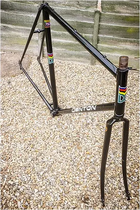 Denton Cycles Commissioned Raleigh Ilkeston SBDU 753 Randonneur SB7657 1985 Frameset.webp