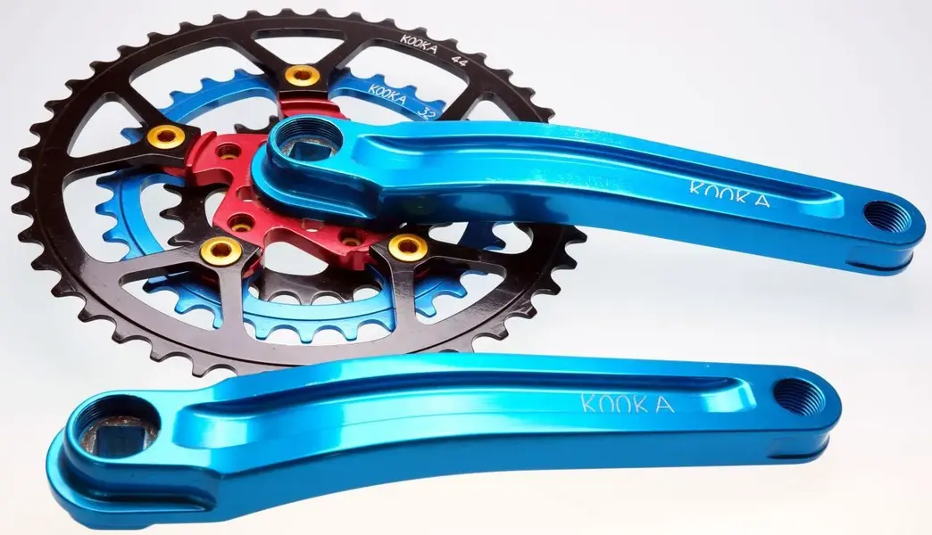 Kooka Cranks turquoise compact NOS 01.webp