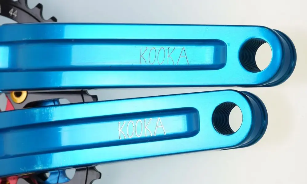 Kooka Cranks turquoise compact NOS 03.webp