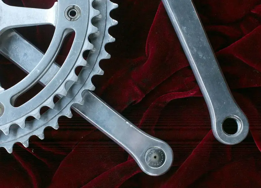 First Generation Campagnolo Crankset 1958 2 web.webp