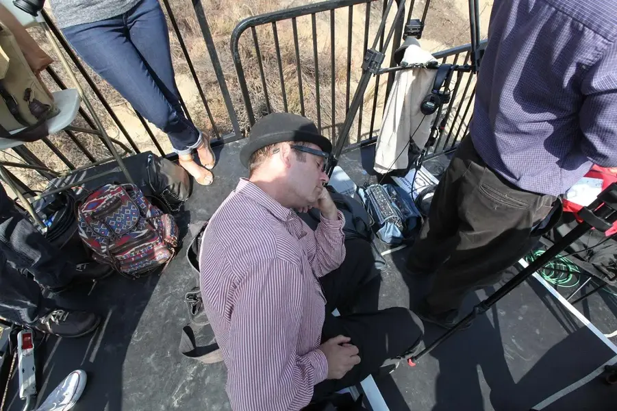 Steven waiting for the Prez web.webp