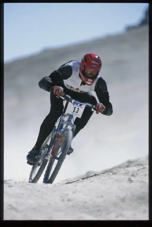 1996, Earthquake Jake Watson, Marzocchi, Mammoth, Downhill.webp