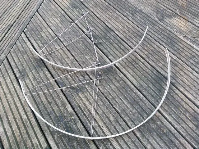 Rare D.Salmon Profil Mudguards including fittings Retrobike