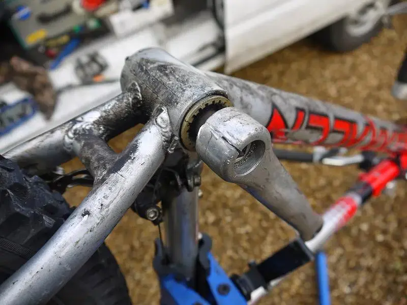 Left Hand Crank Arm Cutting off.webp