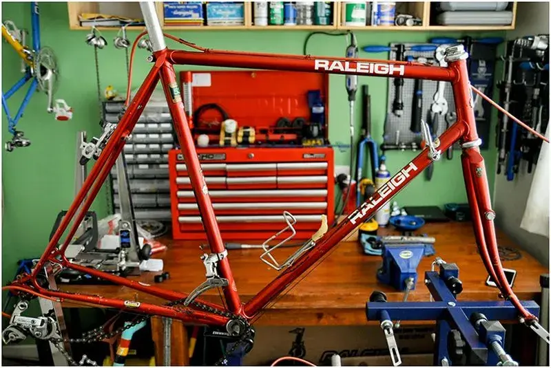 Raleigh SBDU Ilkeston Randonneur 531 1985 SB7660 Frame set.webp