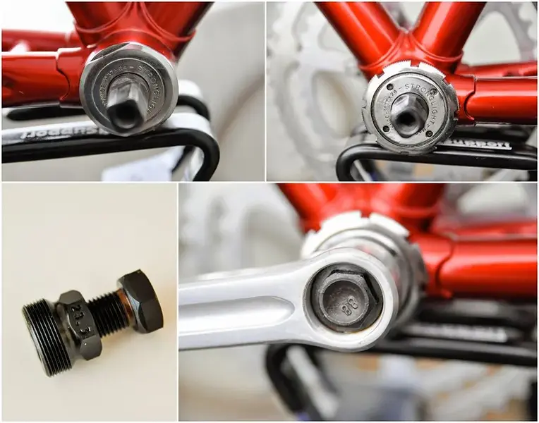 Raleigh SBDU Ilkeston Randonneur 531 1985 SB7660 Stronglight Bottom Bracket Fitted.webp