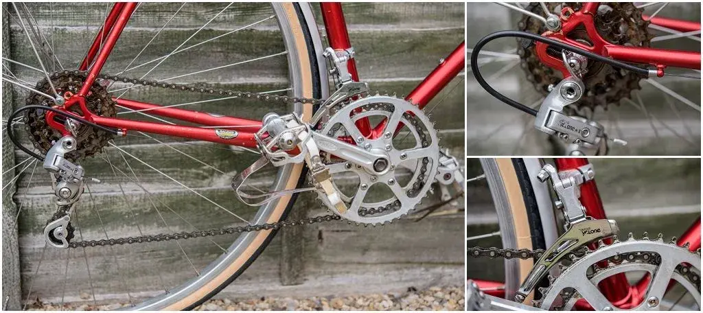 Raleigh SBDU Ilkeston Randonneur 531 1985 SB7660 Gearing.webp