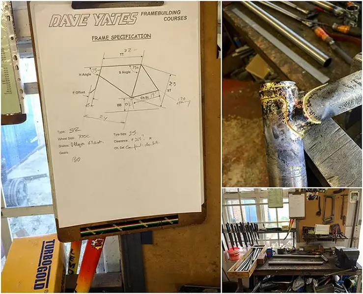 Dave Yates Frame Building Course Day 2 Start.webp