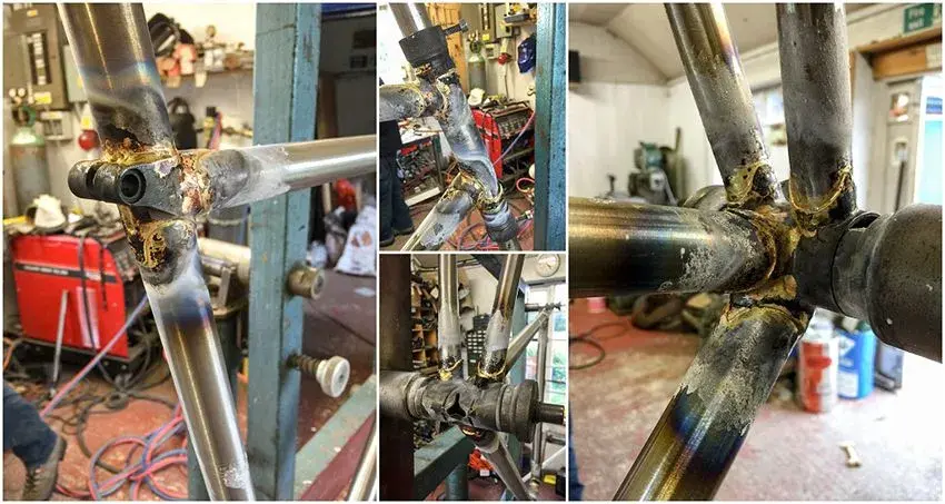 Dave Yates Frame Building Course Day 2 Brazing Main Triangle.webp