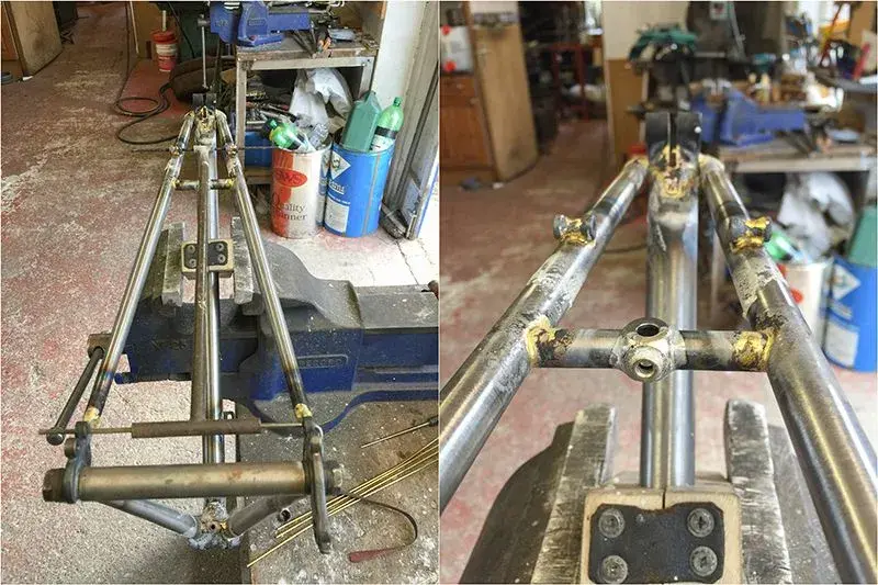 Dave Yates Frame Building Course Day 4 Pannier Bosses.webp
